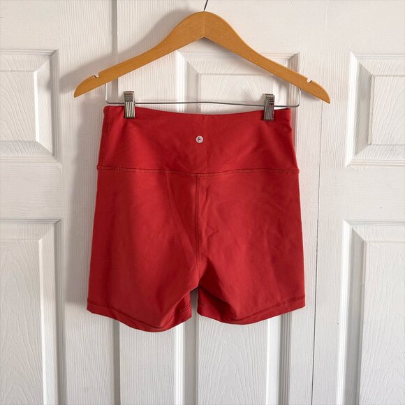 NBW Terracotta Rust 90 Degree by Reflex Women's Bike Shorts - Picture 3 of 4